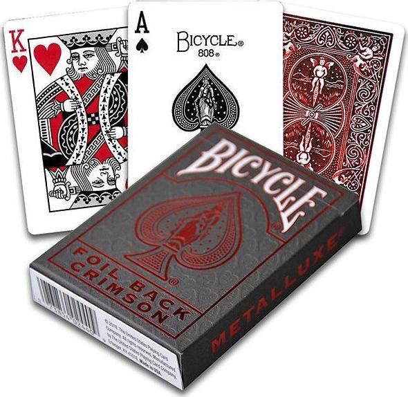 Image du produit Bicycle Poker Cartes Metalluxe (Anglais)