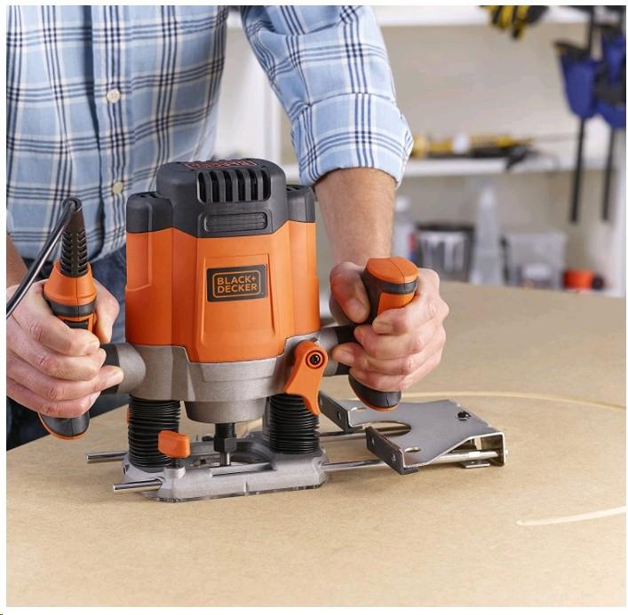 Immagine prodotto Black & Decker & Decker KW1200EKA-QS Tile Router