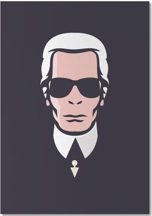 Immagine prodotto Juniqe Lagerfeld - Moda (A5, Righe)