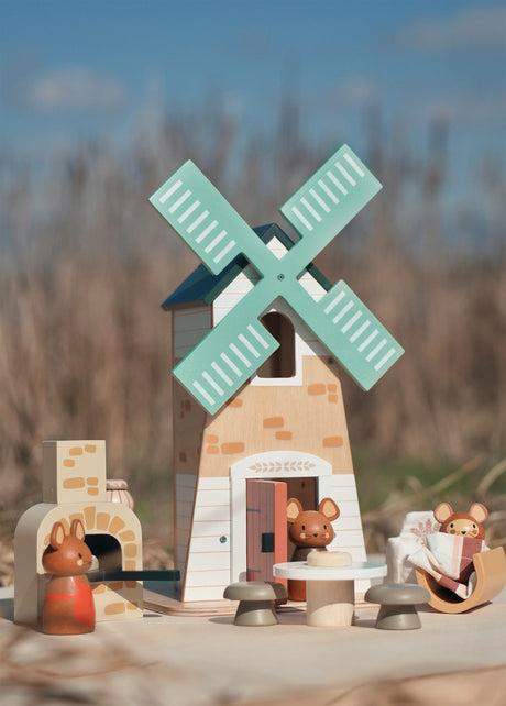 Actual product image Tender Leaf Toys Windmill