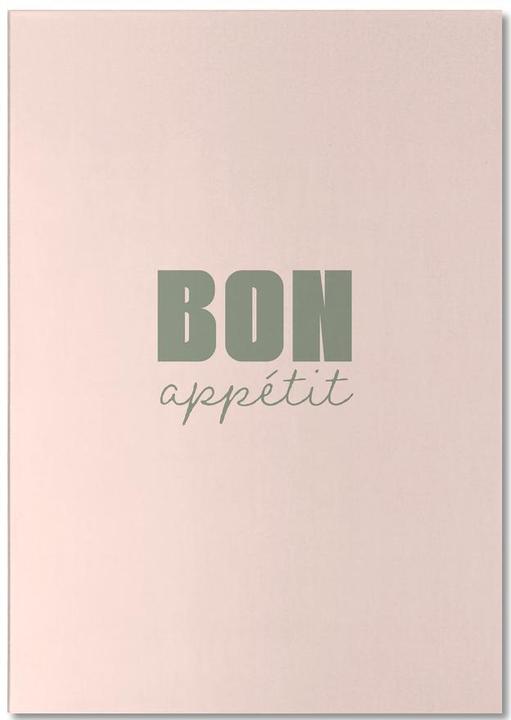 Immagine prodotto Juniqe Bon Appetit - Motivazionale (A5, Righe)