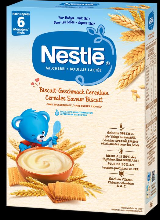 Nestlé Milchbrei Biscuit-Geschmack (450 g)