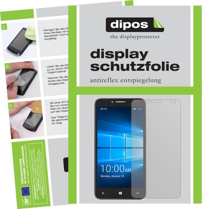 Actual product image Dipos Screen Protector Anti-Glare (6 Piece, Alcatel Idol 4 Pro)