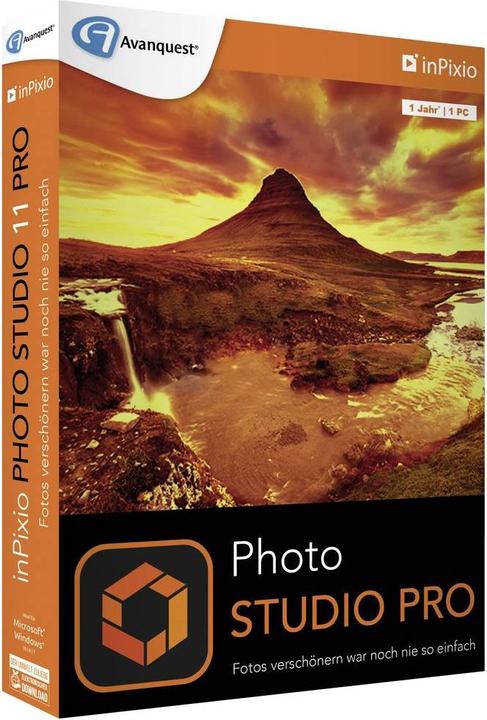 Image du produit Avanquest inPixio Photo Studio 11 Professional (Code in a Box)
