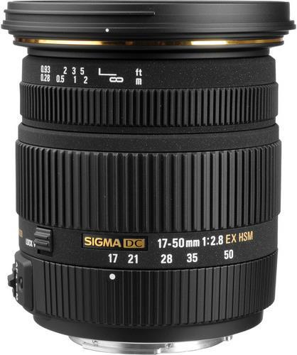 Produktbild Sigma 17-50mm, f/2.8 EX DC HSM, Sony A (Sony A, APS-C / DX)
