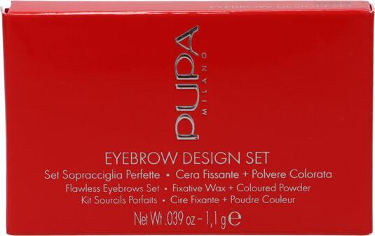 Image du produit Pupa Milano Eyebrow Desing Set Dark Brown (Brun foncé)