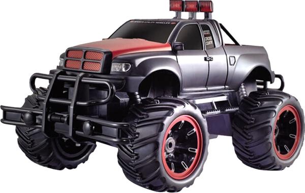 Actual product image Megaleg Fjernstyret Monster Truck Off-Road 1:16 Sort