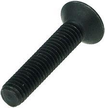 Aquatuning Vis DIN 7991 8.8 M3 x 16 Innensechskant Senk noir