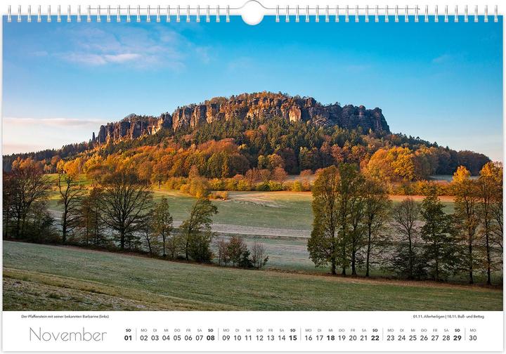 Actual product image Kalender Schsische Schweiz 2026 (45 x 30 cm, German)