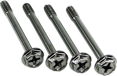 Image du produit Phobya Vis UNC 6-32 x 35 croix (4xpcs) black nickel