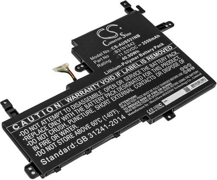 Immagine prodotto NoName Batteria per Asus VivoBook S15 S531FA-EJ003T ecc.