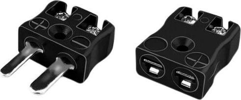 Image du produit RND Mini-fiche/prise thermocouple, connexion rapide Convient pour thermocouple de type J 20.5x8x17mm