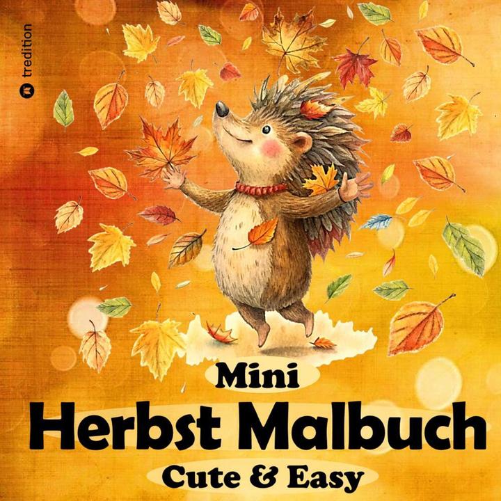 Immagine prodotto Herbst Malbuch für Erwachsene - Mini-Malbuch - Einfaches Malbuch - Herbst Ausmalbilder