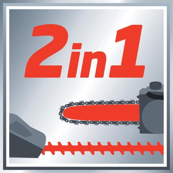 Actual product image Einhell GE-HC 18 LI T Power X Change (Cordless hedgecutters)