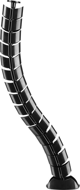 Produktbild equip Doppel-Kabelführung 73cm für Untertischmontage schwarz (Kabelkanal, 6.30 cm)