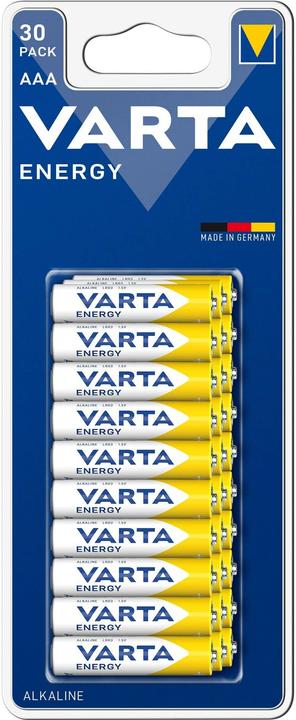 Actual product image Varta Energy (30 pcs., AAA, 1200 mAh)