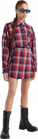 Produktbild Tommy Hilfiger Tjw Karierter, plissierter Mini-Damenrock (M)