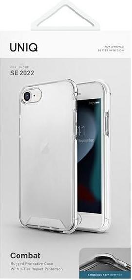 Actual product image Uniq CASE for iPhone SE 2022/SE 2020/7/8 white/Blanc white (Apple iPhone 7)