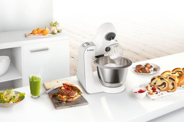 Actual product image Bosch Hausgeräte MUM58259 food processor Stainless steel, White (1000 W)