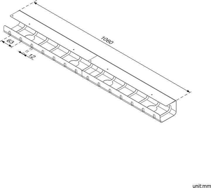 Immagine prodotto Roline Canalina per cavi (Tubazione, 106 cm)