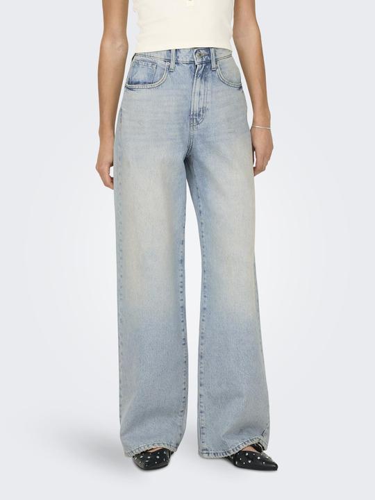 Image du produit Only ONLHOPE Hohe Taille Weiter Beinschnitt Jeans Jeans mit weitem Bein (W32/L30)