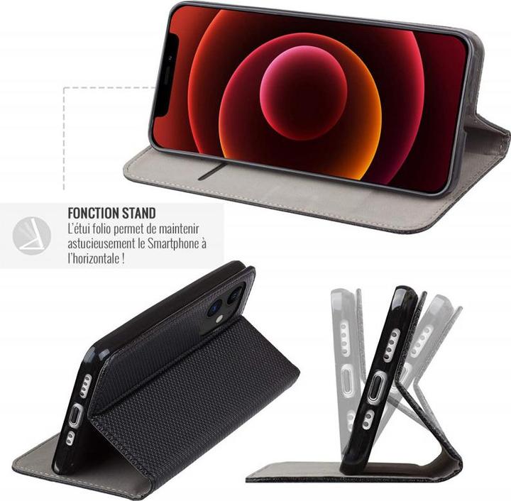 Actual product image OEM Smart Magnet case for Samsung Galaxy A35 5G black (Samsung Galaxy A35)