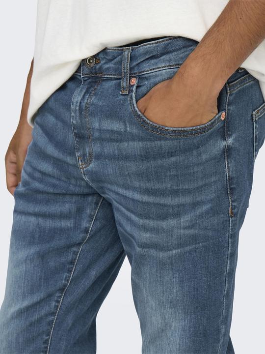 Actual product image Only & Sons Tapered Slim Fit Low Waist Jeans Slim Fit Jeans (31)