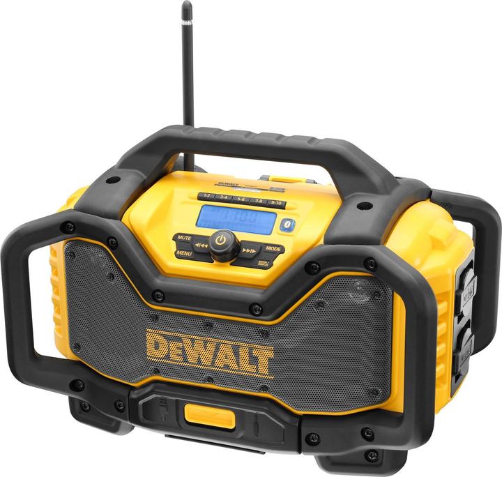 Actual product image DeWalt DCR027QW Rechargeable and mains radio (FM, DAB+, Bluetooth)