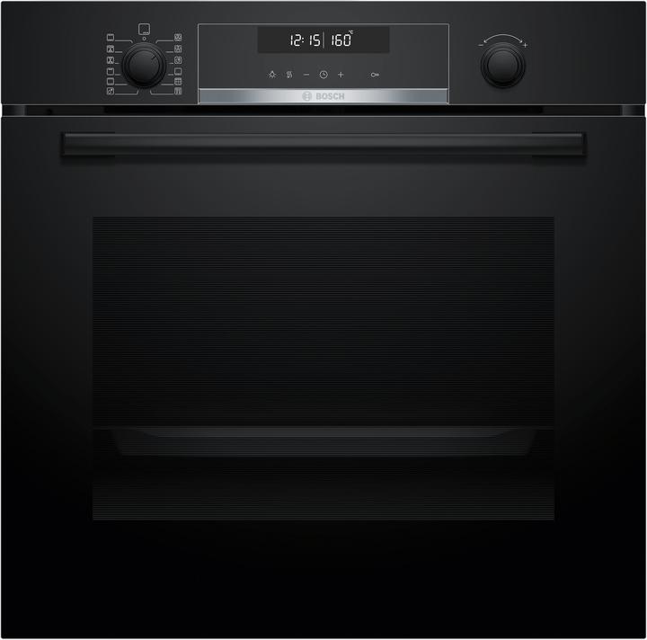 Actual product image Bosch Hausgeräte Series 6, built-in oven, 60 x 60 cm, black, HBG578BB3