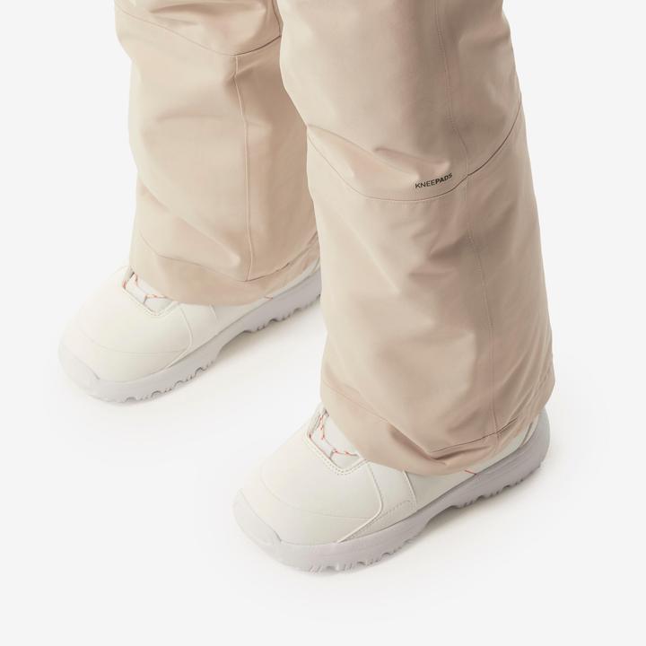 Immagine prodotto Wedze Pantaloni da snowboard salopette bambino pista - 500 bianco (128)