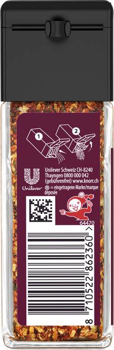 Produktbild Knorr 100% Natürlich Gewürzmischung Rôtisseur, Fleisch Marinade Gewürz Streuer, Würzen ohne Salz & Zucker (150 g)