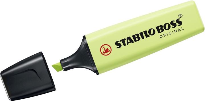 Produktbild STABILO BOSS ORIGINAL Pastel Textmarker (Gelbgrün, Grün, 5 mm, 1 x)