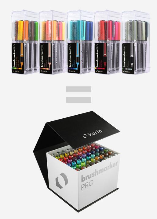 Image du produit Karin Brush Marker Pro Mega Box (Multicolore, 60 x)