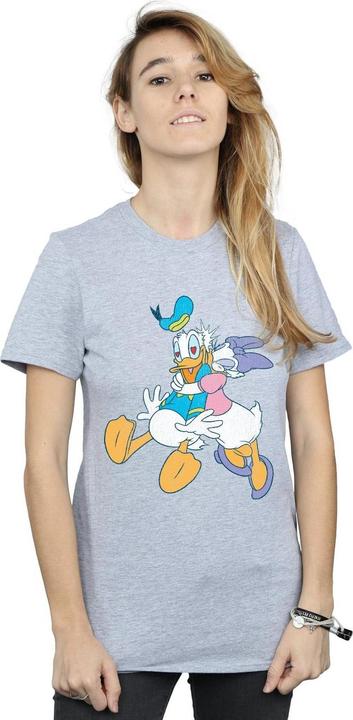 Immagine prodotto Disney Donald And Daisy Duck Kiss Maglietta Ampia Donna (XXL)