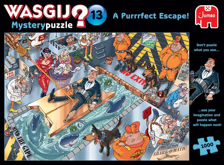 Actual product image Jumbo Puzzle Wasgij Mystery 13 (1000 pieces)