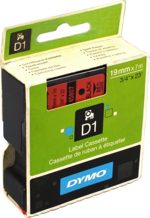 Produktbild Dymo S0720870 Standardband (1.90 cm, Rot)