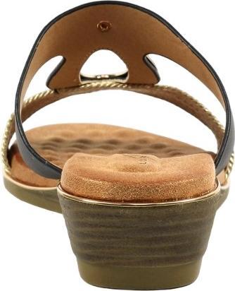 Actual product image Lunar Womens/Ladies Porto Wedge Heel Sandals (40)