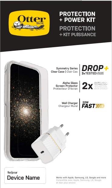 Image du produit OtterBox Protection + Power KIT - Starter Kit (Apple iPhone 12, Apple iPhone 12 Pro)