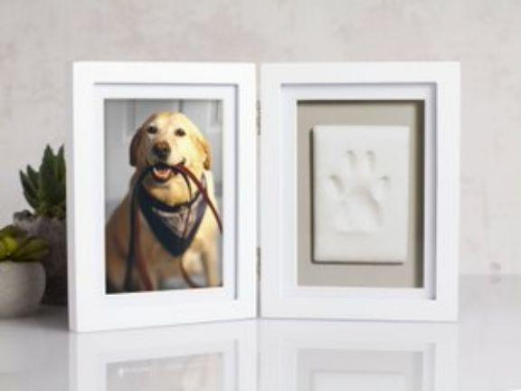 Actual product image Pearhead Table picture frame for paw prints (10 x 15 cm)