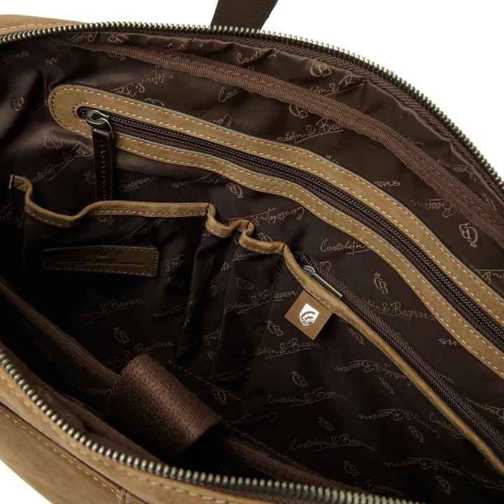 Actual product image Castelijn & Beerens Veneto briefcase RFID protection leather 41 cm laptop compartment (15")