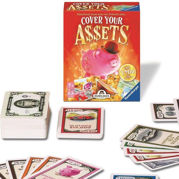 Actual product image Ravensburger Cover your assets (German)