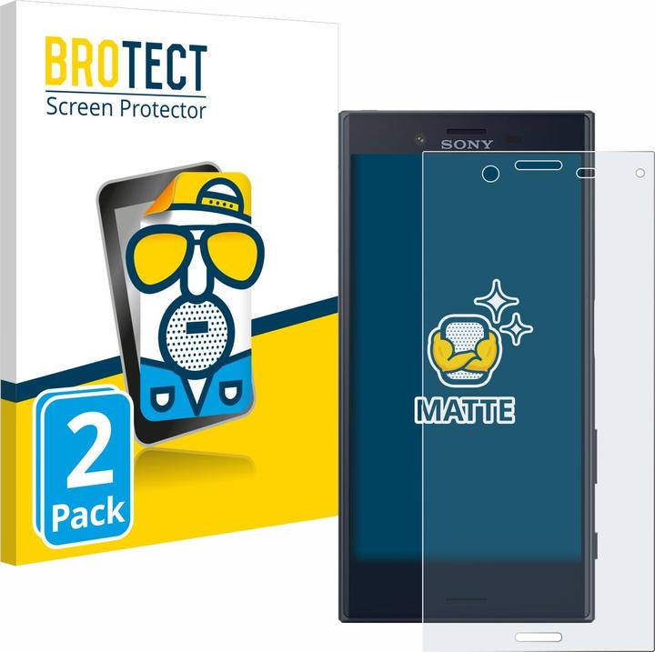 Image du produit BROTECT Film de protection antireflet Protection d'écran mat (2 pièce(s), Sony Xperia X Compact)