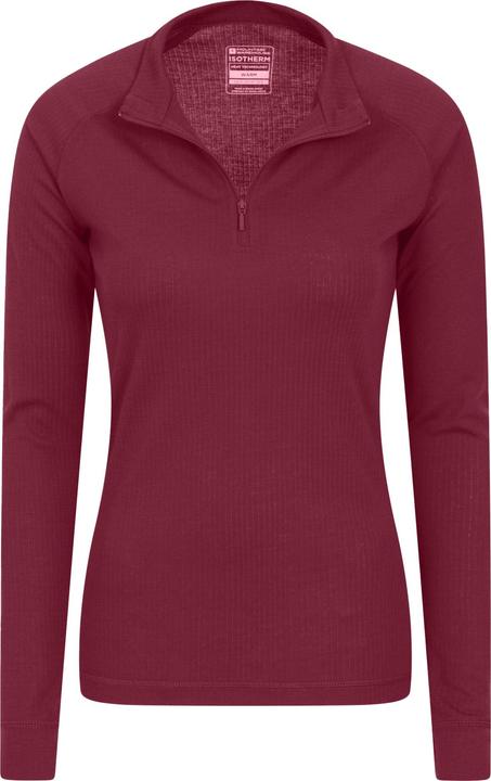 Immagine prodotto Mountain Warehouse Talus Top Termico Collo a Cerniera Manica Lunga Donna (34 D)