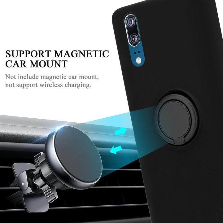 Actual product image Cadorabo TPU Liquid Ring Silicone Case Cover (Cubot P20)