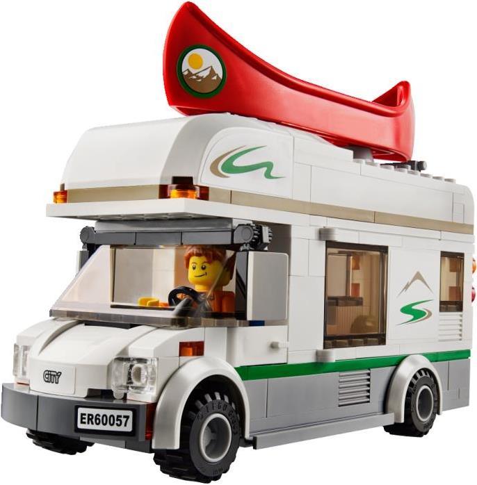 Immagine prodotto LEGO Camper cittadino con canoa (60057, LEGO City)