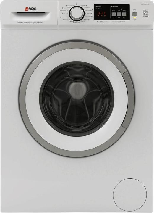 Vox Waschmaschine WMI 1080-T15A (A, 8 kg, 1000 o/min, 15 Stück, Inverter) (8 kg, Links)