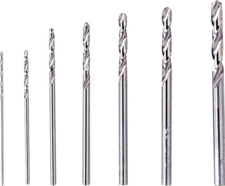 Actual product image Dremel Precision drill bit set Ø 0.8 / 1.2 / 1.6 / 2.0 / 2.4 / 2.8 / 3.2 mm (7 pieces) (0.8, 1.60, 2.0, 1.2 mm, 2.4 mm, 2.8 mm, 3.2 mm)