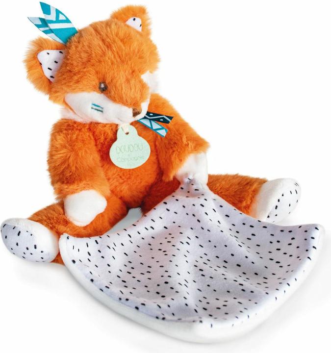 Actual product image Doudou et Compagnie Fox with cuddle cloth