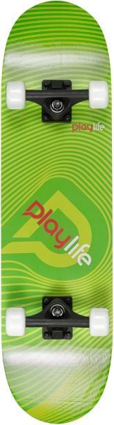 Produktbild Playlife Illusion Green Skateboard til børn