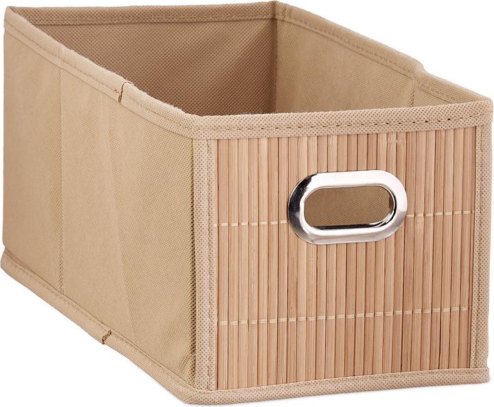 Image du produit Relaxdays Panier de rangement 3 compartiments (1 x, 15 x 31 x 14 cm)